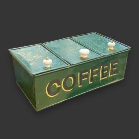 Green Painted Coffee Shop Dispenser