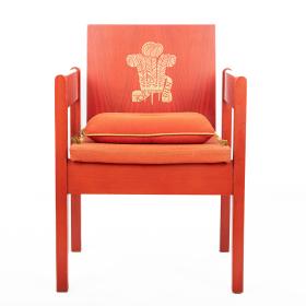 Iconic Original 1969 Prince of Wales Investiture Chair