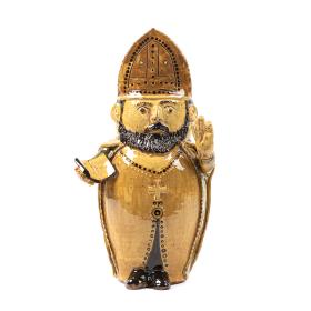 Novelty Pottery Jug in the Form of a Bishop