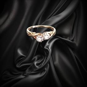 Retro Gold Diamond Ring