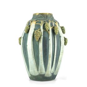 Wonderful Paul Dachsel Austrian Antique Pinecone Vase
