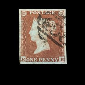 1840 1d Penny Red Queen Victoria Stamp