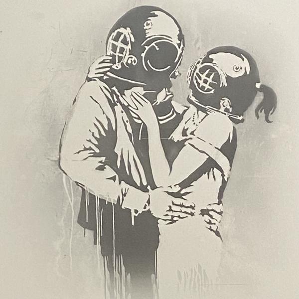Blur  Banksy Collab Think Tank 25th Nov  2003 UK  Concert Poster