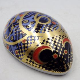 Royal Crown Derby Computer Mouse Porcelain Paperweight