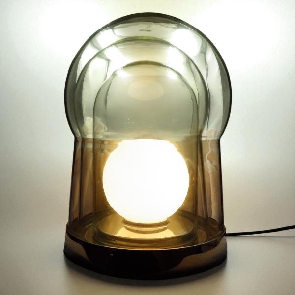 Sergio Asti Rare 1970s Paracarro Space Age Bilomen Table Lamp