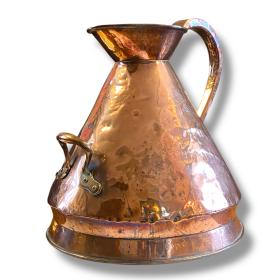 19th Century Copper 4 Gallon Harvest Flagon