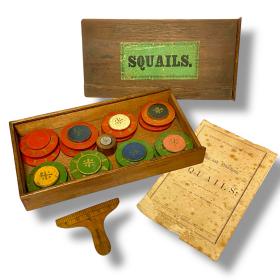 John Jaques 1840s Squails Game