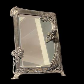 WMF Art Nouveau Jugendstil Echo Table Mirror