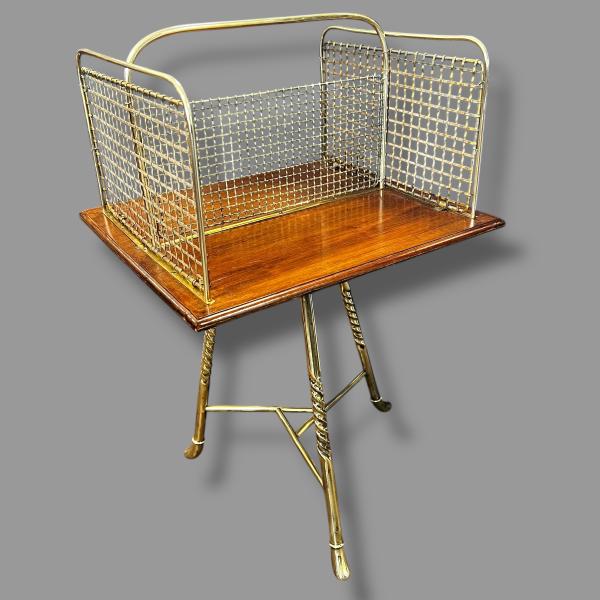 19th Century Pair of Bookstand and magazine stand 