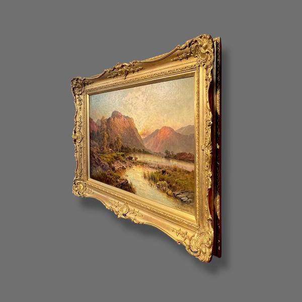 Oil on Canvas by Alfred de Breanski