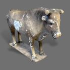 Papier Mache Butchers Shop Cow