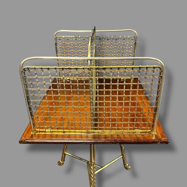 19th Century Pair of Bookstand and magazine stand 