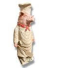 1950s Butchers Shop Display Pig