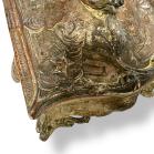 Antique French Art Nouveau Ormolu Jewellery Box