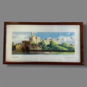 The Castle Inverness Original Railway Carriage Print