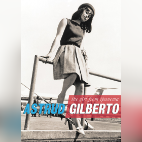 Astrud  Gilberto – Heathrow Airport  Framed 33 x 23 " Retro Poster