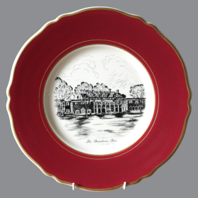 The Dearborn Inn Collectors Cabinet Plate.